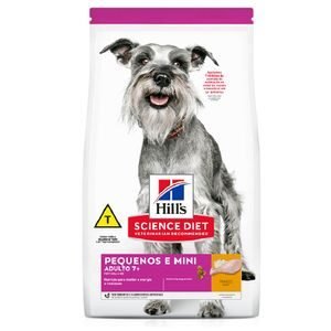 Ração Hill's Cães Adulto 7+ Raças Pequenas e Mini
