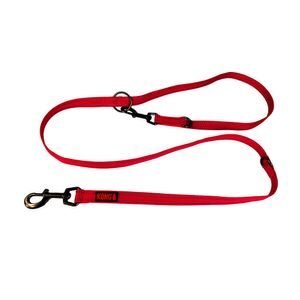 Guia Kong Adjustable Leash Vermelha para Cães 2m