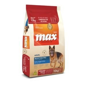 Ração Max Cães Adultos Selection Carne e Frango
