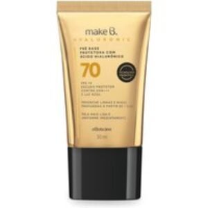 Base Líquida Protetora FPS 70 Make B. Hyaluronic Cor 80 30 ml