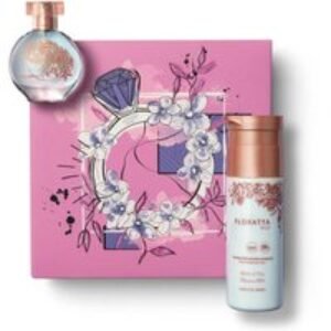Kit Presente Floratta Blue: Desodorante Colônia 30ml + Creme Corporal 200ml + Caixa de Presente