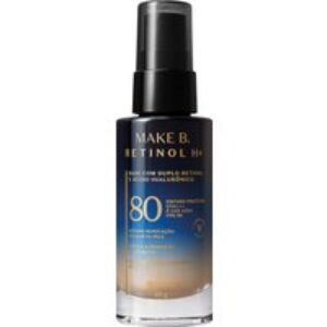 Base Líquida Cor 30 com FPS 80 Make B. Retinol H+ 26g