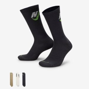 Meia Nike Everyday Plus Cushioned (3 Pares) Unissex
