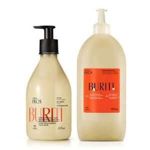 Kit Polpa Desodorante Hidratante Ekos Buriti Com Refil