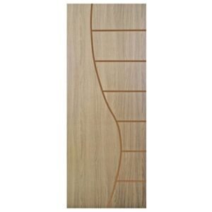 Folha de Porta Madeira Decorada 210x70cm Espessura 3,5cm Cantareira MGM