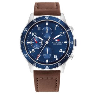 Relógio Tommy Hilfiger Masculino Couro Marrom 1791946
