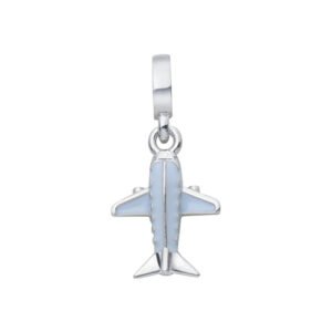 Pingente Life Avião Azul
