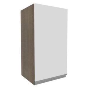 Armário Aéreo Madesa Glamy 35 Cm 1 Porta Rustic/Branco Marrom