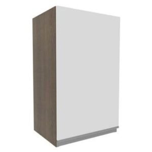 Armário Aéreo Madesa Glamy 40 Cm 1 Porta Rustic/Branco Marrom