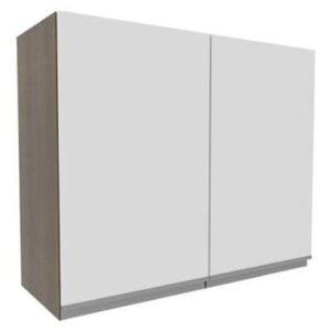 Armário Aéreo Madesa Glamy 80 Cm 2 Portas Rustic/Branco Marrom