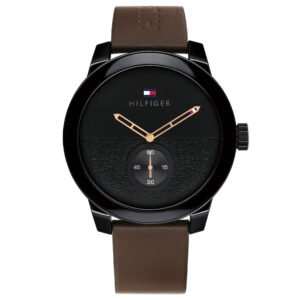 Relógio Tommy Hilfiger Masculino Couro Marrom 1791801