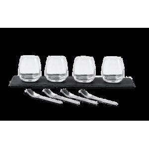 Conjunto Mini Copos Para Sobremesa/Licor 9 Peças Satisfy - Haus Concept Haus Concept