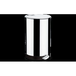 Lixeira Inox Pedal 50 Litros - Decorline Lixeiras Ø 37 X 60,5 Cm Brinox