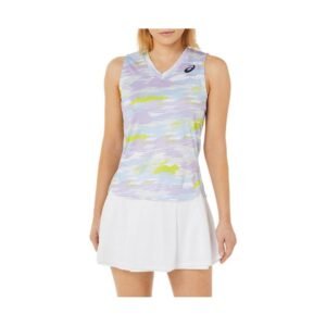 Camiseta Regata ASICS Match Graphic - Feminina - Lilás