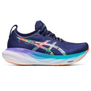 Tênis ASICS GEL-Nimbus 25 Lite-Show - Feminino - Azul Marinho