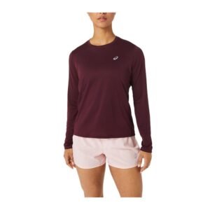 Camiseta de Manga Longa ASICS - Feminino - Vinho