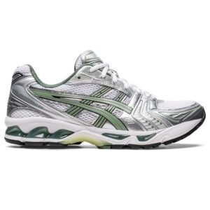 Tênis ASICS GEL-Kayano 14 - Masculino - Prata e Verde