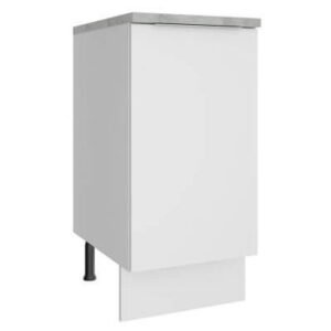 Balcão Madesa Stella 40 Cm 1 Porta - Branco Branco