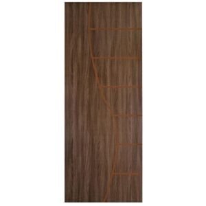 Folha de Porta Madeira Decorada 210x70cm Espessura 3,5cm Cantareira MGM