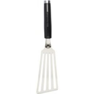 Espátula Perfurada Flexível 33Cm De Inox Preta Kitchenaid
