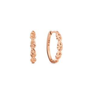 Argola Life Timeless com Banho Ouro Rosé