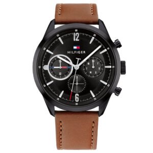 Relógio Tommy Hilfiger Masculino Couro Marrom 1791942