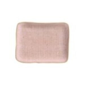 CONJUNTO C/ 4 TRAVESSAS RETANGULAR PEQUENA JUTA LITCHI 36x13 CM