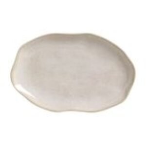 CONJUNTO C/ 4 TRAVESSAS OVAL RASA MÉDIA BIO LATTE 30x20 CM