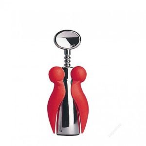 Saca Rolhas Abridor Vermelho Manual Vinho Luxo Lola Bugatti