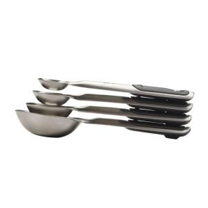 Conjunto De 4 Colheres Medidoras Em Aço Inox Oxo