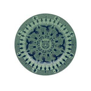 Conjunto De 6 Pratos Sobremesa 22 Cm Flamingo Terra Brasilis Selva