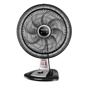 Ventilador Mondial Turbo Repelente Pastilha Vtx-40-8P-Rp 40cm Mesa 8 Pás Preto 220V 4004-02