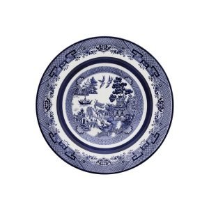Prato Fundo 23,5 Cm Flamingo Blue Willow