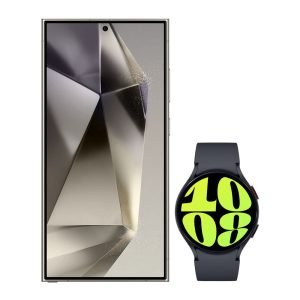 Galaxy S24 Ultra 512Gb - Cinza + Galaxy Watch6 Bt 44mm - Grafite