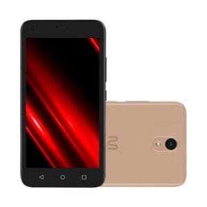 Smartphone Multilaser E Pro 4G 32Gb Wi-Fi 5.0 Pol. Dual Chip 1Gb Ram Câmera 5Mp + 5Mp Android 11 (Go Edition) Quad Core - Dourado - P9151 Dourado