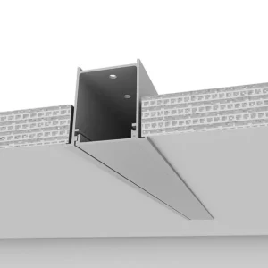 Perfil Embutir Branco Sem Iluminacao 150cm Fit40