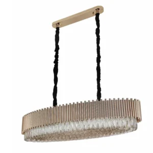 Pendente Cristal Metal Ouro Frances Yamamura