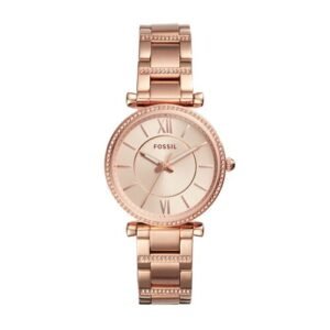 Relógio Fossil Feminino Carlie Rosé - ES4301/1JN
