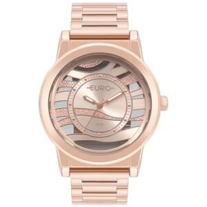 Relógio Euro Feminino Glitz Rosé - EU2036YTS/4J