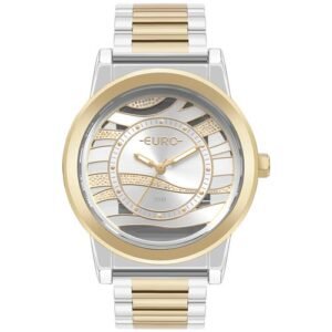 Relógio Euro Feminino Glitz Prata - EU2036YTT/4K