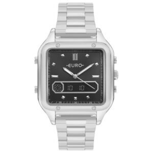 Relógio Euro Feminino Fashion Fit Sporty Prata - EUBJ3890AAV/4K