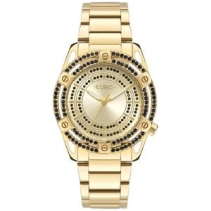 Relógio Euro Feminino Stones Dourado - EU2035YUM/4P