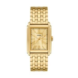 Relógio Fossil Masculino Carraway Dourado - FS6009/1DN
