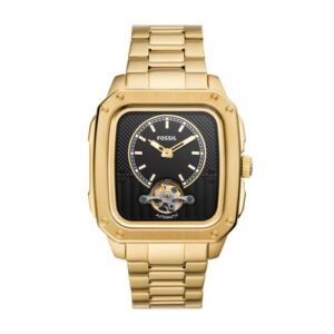 Relógio Fossil Masculino Inscription Dourado - ME3239/1DN