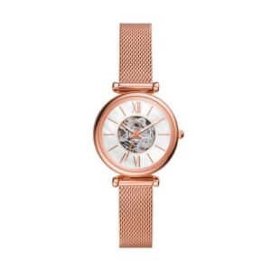 Relógio Fossil Feminino Carlie Mini Rosé - ME3188/1JN