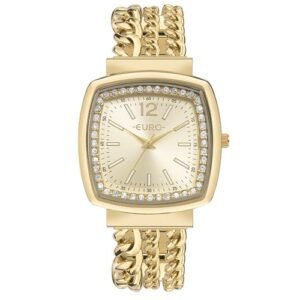 Relógio Euro Feminino Chains Dourado - EU2035YVE/4D