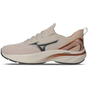 Tênis de Corrida Feminino Mizuno Glow 2 39 Bege