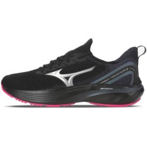 Tênis de Corrida Feminino Mizuno Glow 2 34 Preto