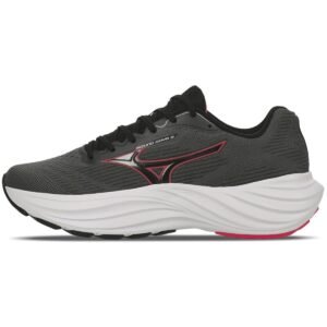 Tênis de Corrida Feminino Mizuno Goya 2 37 Cinza