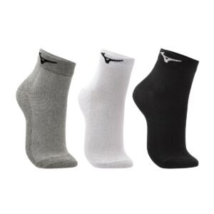Meia Cano Curto Mizuno Basic - Pacote Com 3 Pares
